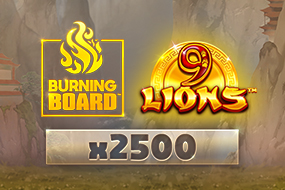 9 Lions™ Burning Board™