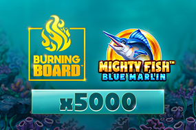 Mighty Fish™: Blue Marlin Burning Board™