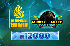 Mighty Wild™: Panther Diamond Burning Board™