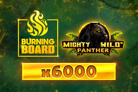 Mighty Wild™: Panther Gold Burning Board™