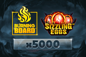 Sizzling Eggs™ Burning Board™