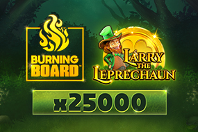 Larry the Leprechaun Burning Board™