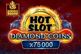 Hot Slot™: Diamond Coins Burning Board™